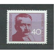 Alemania Federal Correo 1973 Yvert 630 ** Mnh Personaje