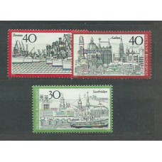 Alemania Federal Correo 1973 Yvert 636/8 ** Mnh