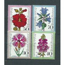 Alemania Federal Correo 1974 Yvert 667/70 ** Mnh Flora