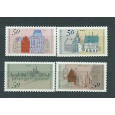 Alemania Federal Correo 1975 Yvert 709/12 ** Mnh Monumentos