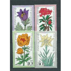 Alemania Federal Correo 1975 Yvert 716/9 ** Mnh Flores