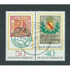 Alemania Federal Correo 1978 Yvert 827/8 usado