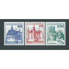 Alemania Federal Correo 1978 Yvert 834/6 ** Mnh Castillos