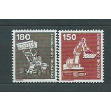 Alemania Federal Correo 1979 Yvert 859/60 ** Mnh Industria