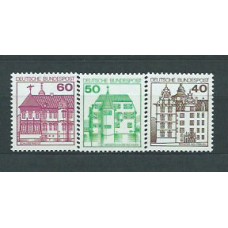 Alemania Federal Correo 1979 Yvert 876/8 ** Mnh Castillos