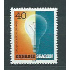 Alemania Federal Correo 1979 Yvert 880 ** Mnh Economia de energia