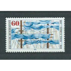 Alemania Federal Correo 1980 Yvert 904 ** Mnh Barco