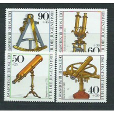 Alemania Federal Correo 1981 Yvert 922/5 ** Mnh Instrumentos de Optica