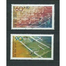 Alemania Federal Correo 1981 Yvert 926/7 ** Mnh Natación