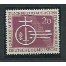 Alemania Federal Correo 1955 Yvert 92 ** Mnh