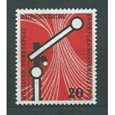 Alemania Federal Correo 1955 Yvert 95 ** Mnh Ferrocarriles