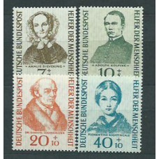 Alemania Federal Correo 1955 Yvert 98/101 * Mh Personajes