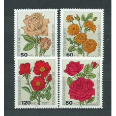 Alemania Federal Correo 1982 Yvert 982/5 ** Mnh Flores