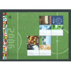 Alemania Federal Hojas 2006 Yvert 66 ** Mnh Fútbol