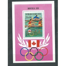 Alto Volta Hojas Yvert 6A ** Mnh  Olimpiadas de Montreal