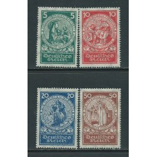 Alemania Imperio Correo 1924 Yvert 344/7 ** Mnh