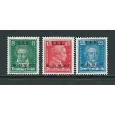 Alemania Imperio Correo 1927 Yvert 398/400 ** Mnh