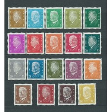 Alemania Imperio Correo 1928 Yvert 401/14 ** Mnh Presidentes