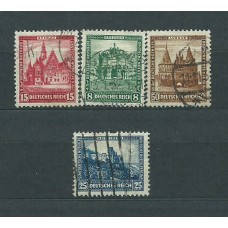 Alemania Imperio Correo 1931 Yvert 435/8 usado