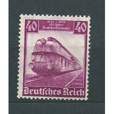 Alemania Imperio Correo 1935 Yvert 542 * Mh Tren