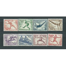 Alemania Imperio Correo 1936 Yvert 565/72 ** Mnh Juegos Olimpicos de Berlin