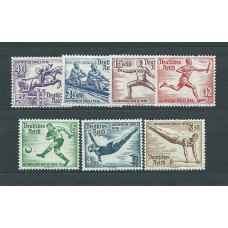 Alemania Imperio Correo 1936 Yvert 565/72 * Mh Falta nº 568  Juegos Olimpicos de Berlin