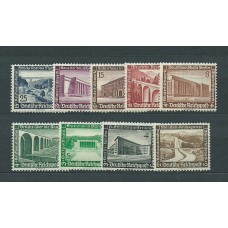 Alemania Imperio Correo 1936 Yvert 582/90 ** Mnh