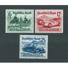 Alemania Imperio Correo 1939 Yvert 629A/C (*) Mng Coches