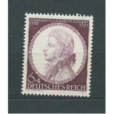 Alemania Imperio Correo 1941 Yvert 734 ** Mnh Música Mozart