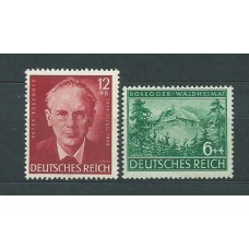 Alemania Imperio Correo 1943 Yvert 773/4 * Mh Personaje