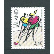 Aland Correo Yvert 127 Mnh ** Deportes