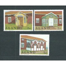 Aland Correo Yvert 146/8 Mnh ** Arquitectura