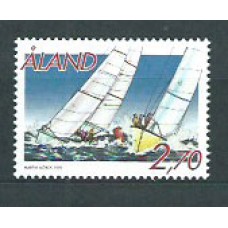 Aland Correo Yvert 158 Mnh ** Deportes Vela