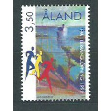 Aland Correo Yvert 163 Mnh ** Deportes