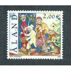 Aland Correo Yvert 201 Mnh ** San Knut