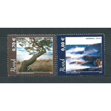 Aland Correo Yvert 256/7 Mnh ** Paisajes