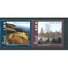 Aland Correo Yvert 268/9 Mnh ** Paisajes