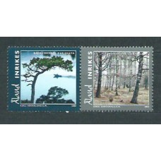 Aland Correo Yvert 292/3 Mnh ** Flora