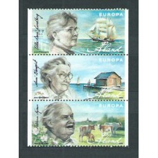 Aland Correo Yvert 306/308 Mnh ** Personajes