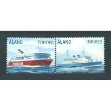 Aland Correo Yvert 312/3 Mnh ** Barcos