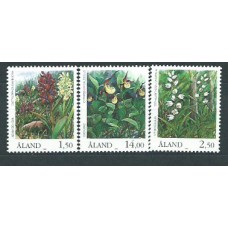 Aland Correo Yvert 33/5 Mnh ** Flora