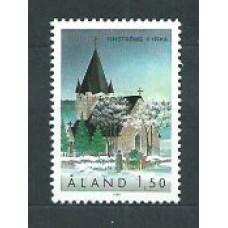 Aland Correo Yvert 37 Mnh ** Iglesia