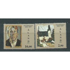 Aland Correo Yvert 61/62 Mnh ** Pinturas