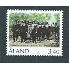 Aland Correo Yvert 63 Mnh ** Parlamento