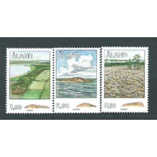 Aland Correo Yvert 79/81 Mnh ** Paisajes