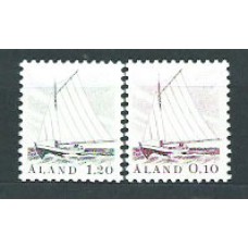 Aland Correo Yvert 8/9 Mnh ** Barcos