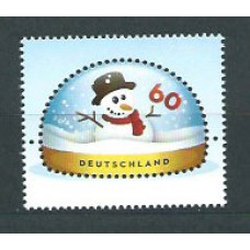 Alemania Federal Correo 2014 Yvert 2926 ** Mnh Muñeco de Nieve