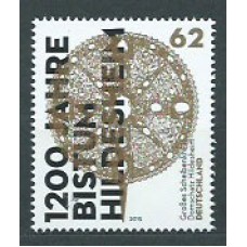 Alemania Federal Correo 2015 Yvert 2947 ** Mnh 1200 Anº Diocesis de Hildesheim