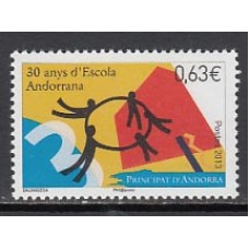 Andorra Francesa Correo 2013 Yvert 741 ** Mnh