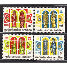 Antillas Holandesas Correo 1966 Yvert 357/60 ** Mnh